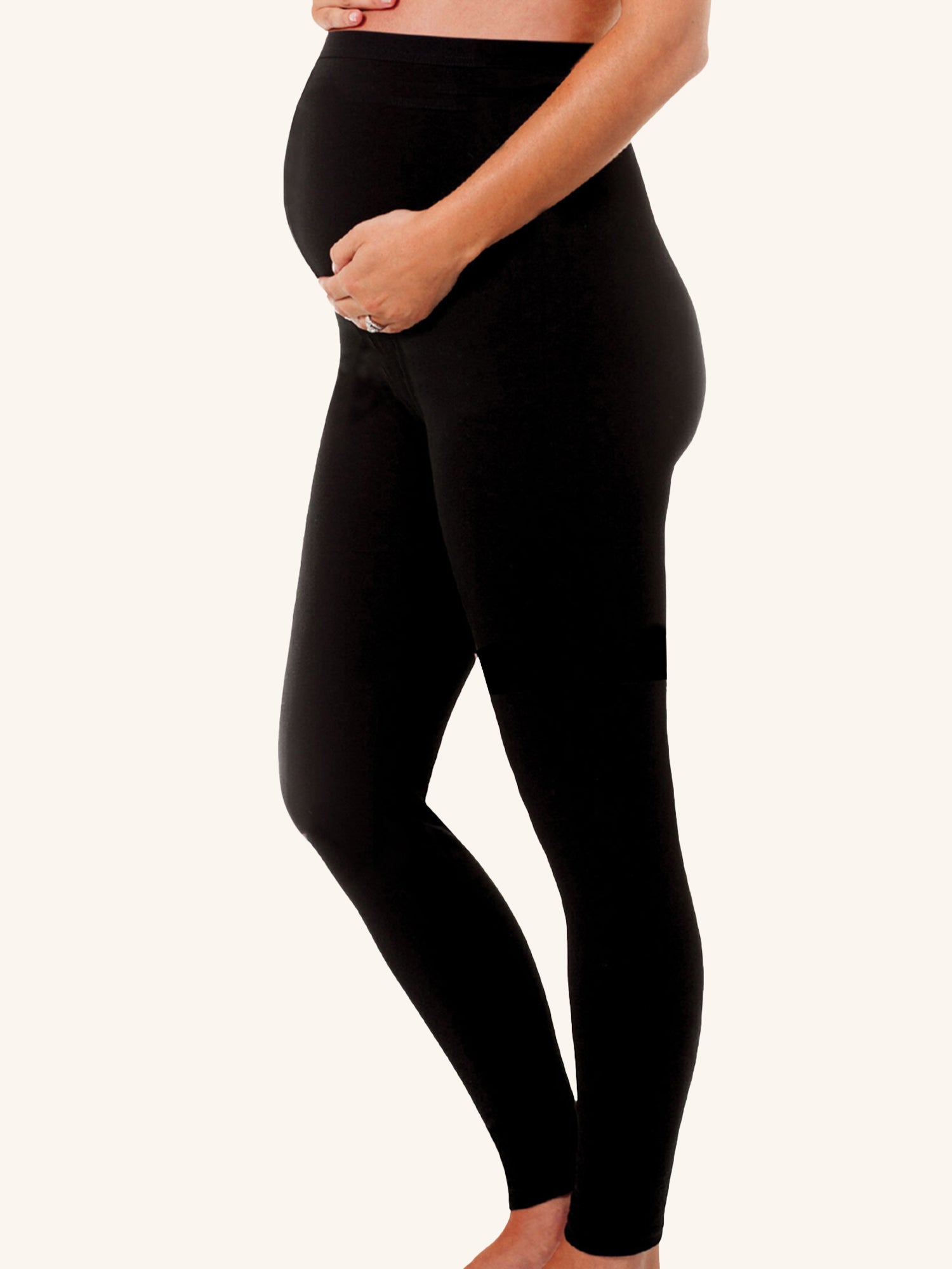 Sage Bump & Back Support Maternity Leggings