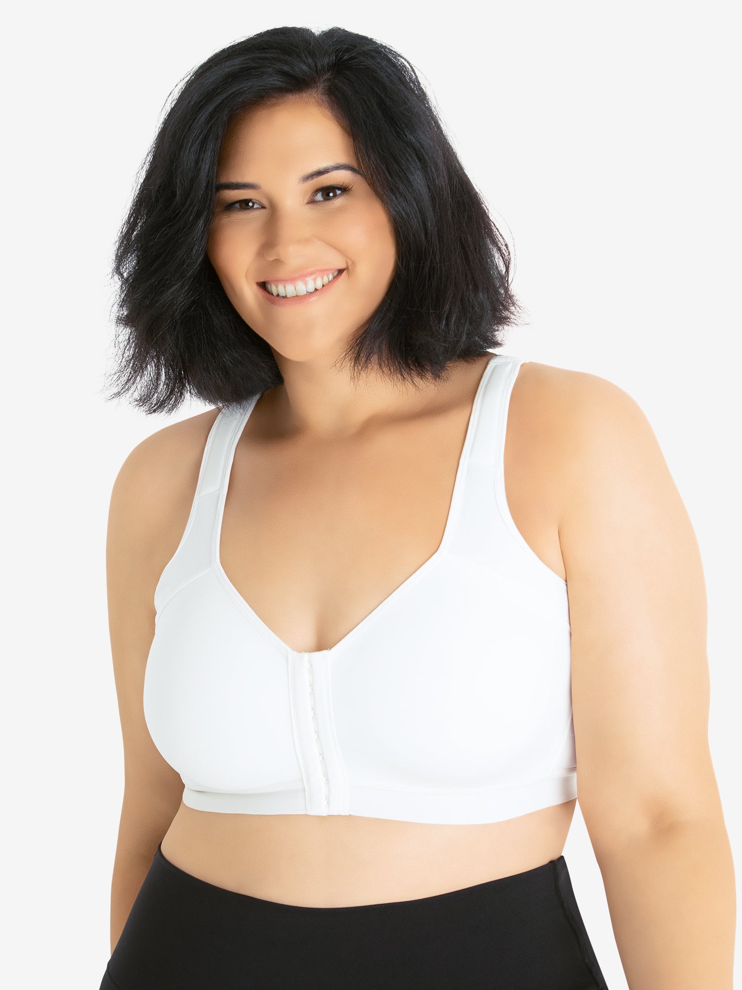 Plus Size Wirefree Cotton Soft Cup Bra, Sizes 12-30