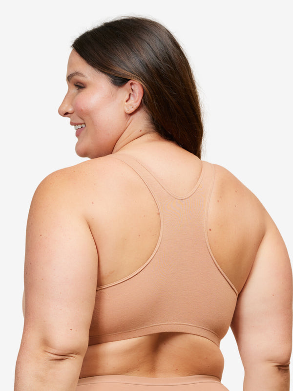Bra Fitter Help Plus Size Woman Find Perfect Fit. Back View Stock Photo -  Image of proper, band: 281187356