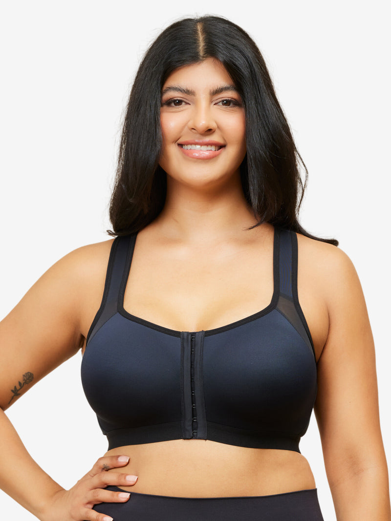 Posture Corrector Bra for Womens Back Support Lift Up Front Closure Bra No  Wire 