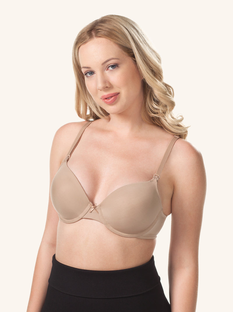 The Dorothy - Dreamy Comfort Underwire Maternity To Nursing Bra 2-Pack - Warm Taupe 2PK,34B