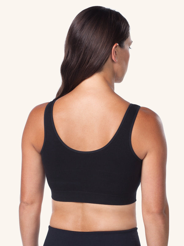 The Harmony - Crossover Comfort & Sleep Bra - Jet Black,S