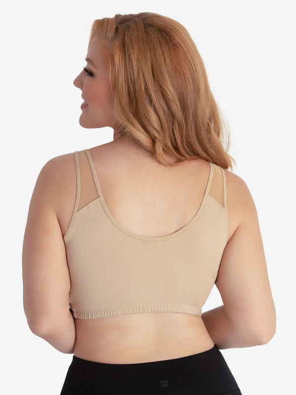nsendm Female Underwear Adult Womens Bras Comfortable plus Size Women's  Breastfeeding Gather Breastfeeding Bra Pregnancy Sports Bra Packs  for(Beige, XL) 