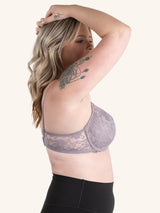 The Paulette - Underwire Allover Lace Nursing Bra 2-Pack - Baked Blush Tone Quail - 2PK,34C