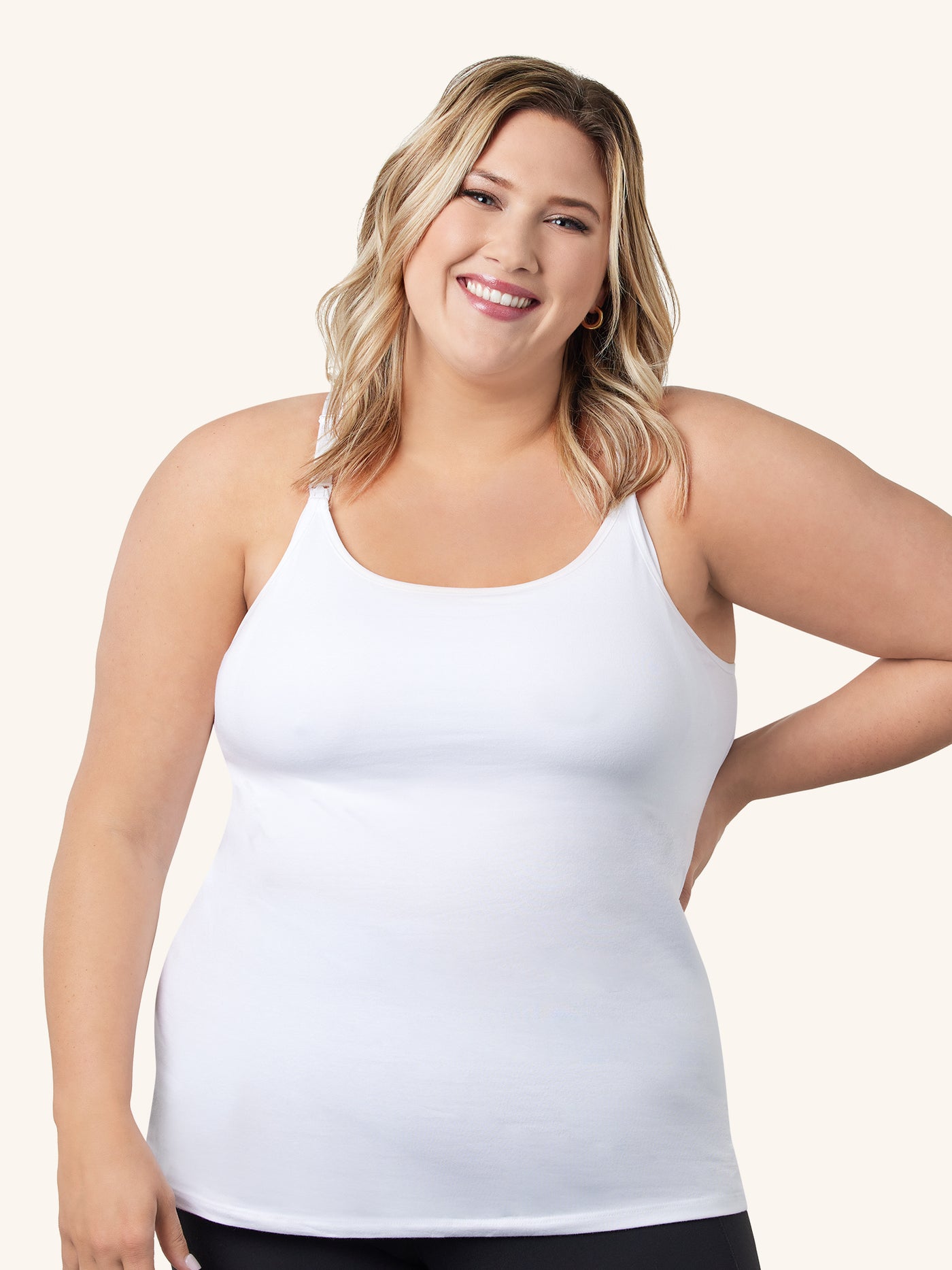 Maternity tank tops with built in bra best sale