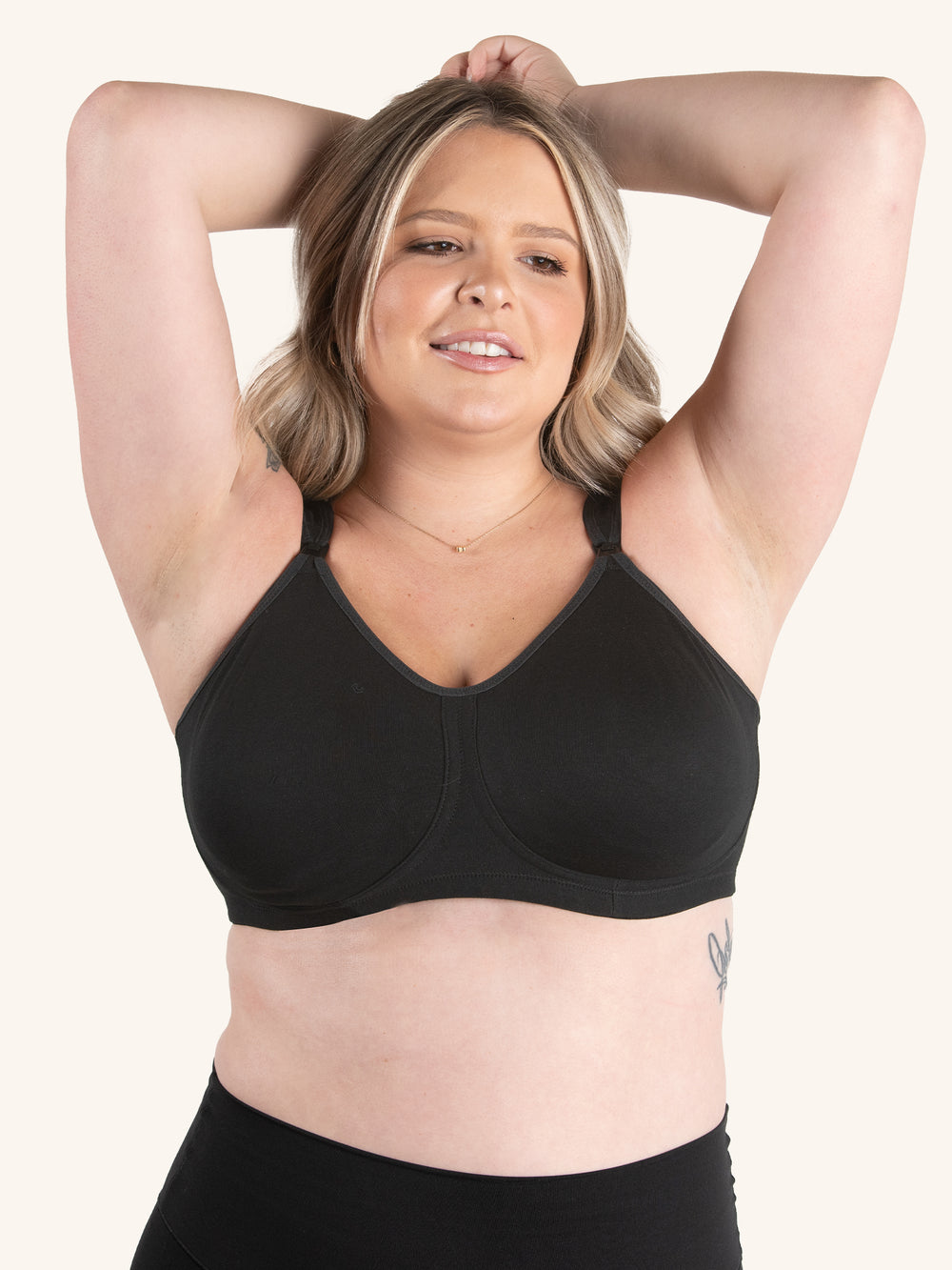 The Vivien Wirefree Nursing Sports Bra Leading Lady Inc