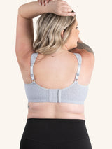 The Vivien - Sport Wirefree Nursing Bra 2-Pack - Heather Grey - 2PK,36B